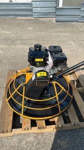 lot 81030 image: 6.5 HP Gas 35 Inch Walk-Behind Concrete Power Trowel (FT90B) - Retail $0