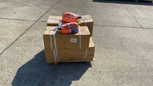 lot 81056 image: 42-Piece Ratchet Tie Down Strap Set (FT003) - Retail $0