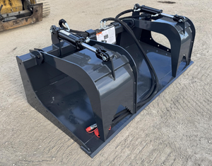 lot 82018 image: Wolverine  Skid Steer Grapple Bucket  GB-11-72W
