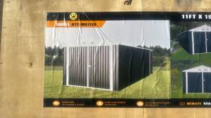 lot 82093 image: METAL SHED (ATS-MS1119)