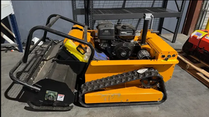 lot 81010 image: Remote-Control Tracked Flail Mower (CK-LM1000Q)