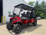 6-Passenger 60V Off-Road Electric Golf Cart - Red- REQUIRES ASSEMBLY (CK-GC42S-RED)