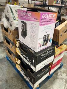 lot 34166 image: Pallet of Not Tested and Not Boxed Small Kitchen Appliances&nbsp