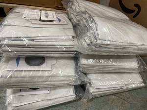 lot 34186 image: 6 Packages 12pcs Dust Bags for Ecovacs DEEBOT T30ST30S COMBOX2 COMBO Robot Vacuum Cleaner, 2.8L Large Capacity Disposable Dirt Bags (Not Compatible with T30)