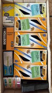 lot 104 image: Office Supplies Pens and Staples, Compact Swingline Stapler