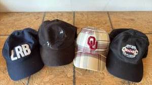 lot 138 image: 4) Ball Caps Including Sequined Harley