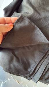 lot 177 image: Banquet Tablecloths 2) 6 foot Stain and Wrinkle Resistant and Bulk Napkins