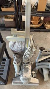 lot 180 image: Clean KIRBY Upright Vacuum Cleaner with Attachments and Hose