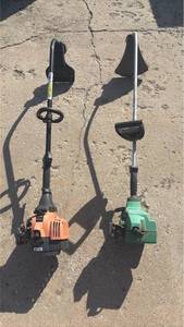 lot 3 image: 2 Gas Weed Eaters