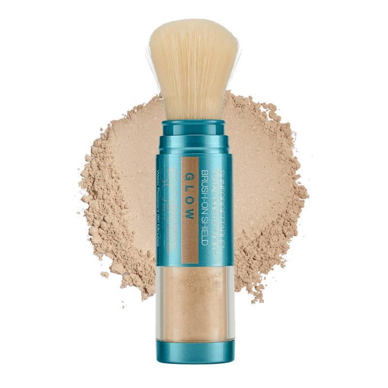 lot 29258 image: Colorescience, Total Protection Brush-On Shield, Glow, SPF 50 - Retail $69