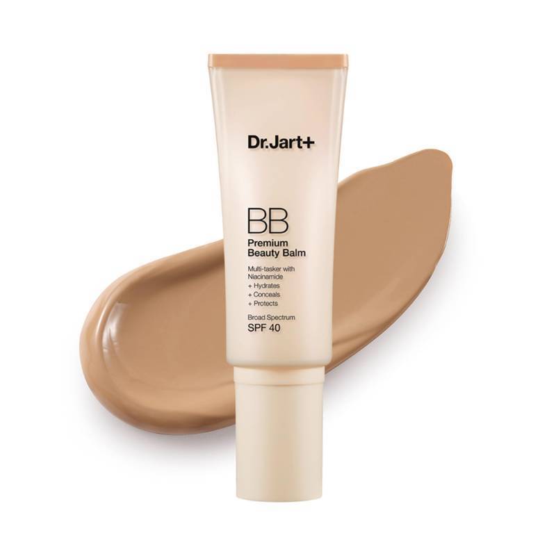 lot 29264 image: Dr.Jart Premium BB Korean Tinted Moisturizer with SPF 40 and Niacinamide  bb cream  Skin Tint  Korean Makeup, Light Medium-Medium, 1.35 Fl Oz - Retail $49