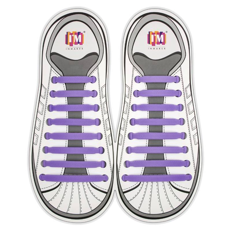 lot 38842 image: No Tie Shoelaces for Adults and Kids, Elastic Laces for Sneakers - Retail $7