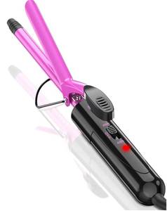 lot 47222 image: 12 Inch Ceramic Small Curling Iron for Short Hair, 13mm Thin Curling Iron - Retail $17