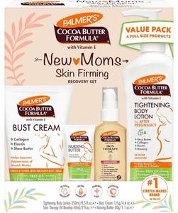 lot 47241 image: Palmers Postpartum Essentials Cocoa Butter Formula Skin Care Kit, MISSING ONE ITEM. - Retail $20
