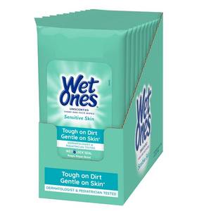 lot 47263 image: Wet Ones Hand Wipes, 20 Wipes (Pack of 10) - Retail $18