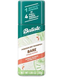 lot 47268 image: Batiste Powder Dry Shampoo, Simply Bare Scented Non-Aerosol, 1.06 Oz - Retail $15