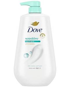 lot 47271 image: Dove Body Wash Sensitive Skin 30.6 oz Pump, Sulfate Free. - Retail $13