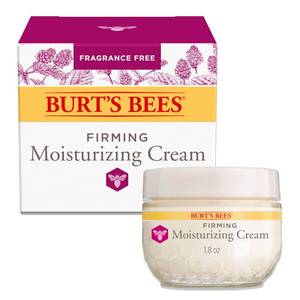 lot 59374 image: Burts Bees Face Moisturizer, Firming Face Cream, 1.8 oz. - Retail $22