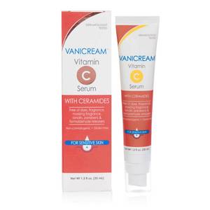 lot 59381 image: Vanicream Vitamin C Serum, Milky and Lightweight, Boosts Glow, 1.2 Fl Oz - Retail $18
