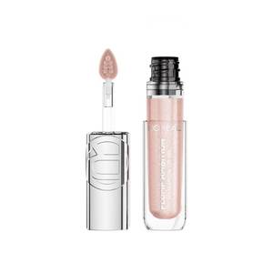 lot 59414 image: LOreal Paris Plump Ambition Hyaluron Lip Oil Shimmer, 24 HR Lip Gloss with Hyaluronic Acid, Volumizing Formula with Glass-Like Shine, Nude Lights, 0.16 fl oz - Retail $11