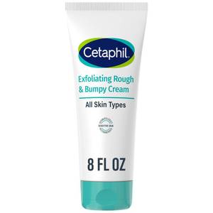 lot 59446 image: Cetaphil Rough & Bumpy Cream, 20% Urea, Gently Exfoliates, 8oz - Retail $15