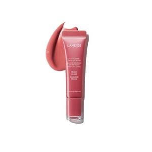 lot 59452 image: LANEIGE Glaze Craze Tinted Lip Serum Hydrating, Lip Barrier-Boosting, Softening Lip Serum Treatment for Glossy & Buildable Shine, Nourished Lips  Korean Skin Care, Peach Glaze - Retail $22