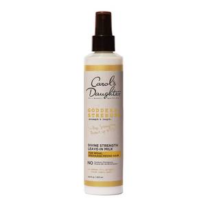 lot 59478 image: Carols Daughter Leave In Conditioner, 8.5 Fluid Ounces, Goddess Strength Divine Strength Hair Milk with Castor Oil for Weak, Wavy, Coily and Curly Hair - Retail $12