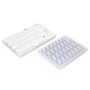 lot 59518 image: Apothecary Products 31-Day Pill Unit Dose Kit, 12 Cards, 12 Blisters - Retail $13