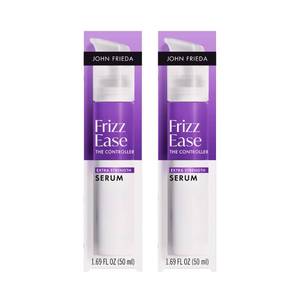 lot 59523 image: John Frieda Frizz Ease Extra Strength Hair Serum, 1.69 fl oz, 2-Pack - Retail $21