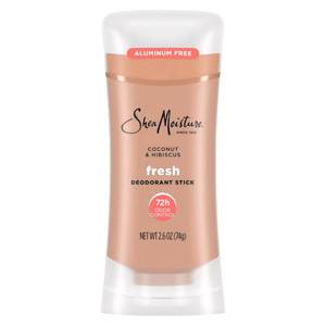 lot 59538 image: SheaMoisture Deodorant Stick Coconut & Hibiscus Fresh 2.6 oz - Retail $10