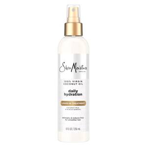 lot 59545 image: Shea Moisture 100% Virgin Coconut Oil Leave-in Treatment, 8 Ounce - Retail $9