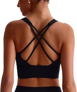 lot 7662 image: Womens Sport Bra Stretchy Lightweight Quick-Dry Breathable Yoga M