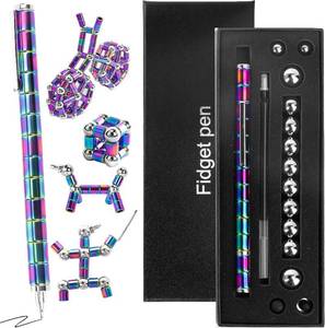lot 7723 image: EWPJDK Magnet Fidget Pen Toys, Magnetic Pen, Funny Pen (Multicolor)