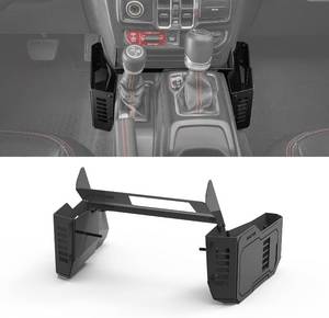 lot 7724 image: Metal Center Console Organizer for Jeep Wrangler JLJLU 2018-2025