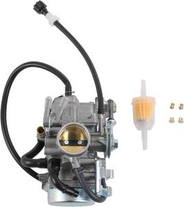 lot 7725 image: Carburetor & Fuel Filter Compatible with Honda Shadow 1999-2007  Filter Damage
