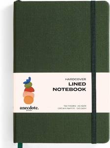 lot 7826 image: Anecdote Lined Journal Notebook,192 Pages, A5 size 8.3 x 5.4 Hardcover