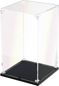 lot 7854 image: Clear Acrylic Display Case, Easy Assembly Showcase Boxes(6x6x10 inch)