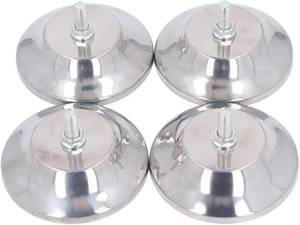 lot 7887 image: 4 Pcs Adjustable Heavy-Duty Pool Table Leg Levelers, 5-Inch Leveling Risers