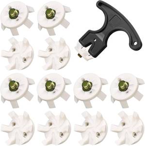 lot 7909 image: Cozypower 31 Pcs Golf Spikes Cleats Metal Screw with Tool