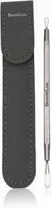 lot 7932 image: 2-in-1 Blackhead Removal Tool, Stainless Steel Acne Extractor, Dual-Loop