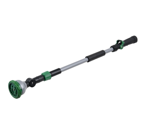 lot 88 image: 38-Inch Telescoping Garden Spray Wand 10 Spray Patterns - Retail $0