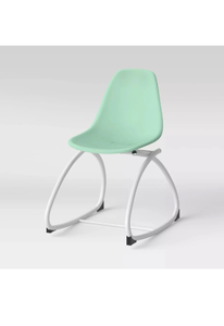 lot 170 image: Sensory Friendly Kids Desk Chair Gray - Pillowfort Rocks, Metal Frame, Desk Chair for Kids, Ages 8 - Retail $100