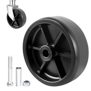 lot 2748 image: 6 Trailer Jack Wheel Replacement,Heavy Duty Trailer Tongue Jack Wheel with Load Capacity of 1200 Lbs,Universal Wheels for Trailers Jacks Car Accessories for TrailersRVHitch - Retail $10