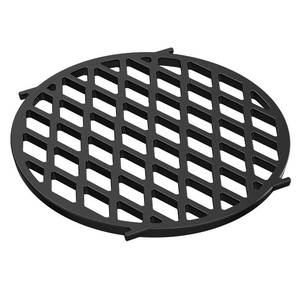 lot 2750 image: Weber Gourmet BBQ System Sear Grate Replacement, Cast Iron Cooking Grate - Retail $24