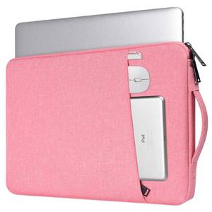 lot 2768 image: 14 Inch Laptop Sleeve Case Bag for Asus Chromebook Vivobook14, Samsung Galaxy Chromebook Go, Lenovo ThinkPad 14 FlexYoga, Dell Latitude, Acer HP Chromebook(Pink) - Retail $17