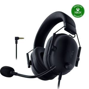 lot 2850 image: Razer BlackShark V2 X Xbox Gaming Headset, 3.5mm Audio Jack, Black - Retail $40