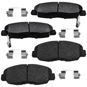 lot 2871 image: Rockplanet Brake Pads Rear Set Compatible with GMC Acadia Envoy XL XHV, Buick Enclave Rainier, Chevy SSR Trailblazer EXT Traverse, Isuzu Ascender Olds Saab Saturn Rear Brakes Semi-Metallic D883 - Retail $165
