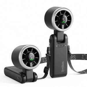 lot 2888 image: Diveblues Portable Handheld Turbo Fan - Retail $18