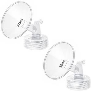 lot 2903 image: 2pcs 32mm Flange Compatible with Spectra S1 S2 9 Plus Synergy Gold Ameda MYA Motif Luna Breast Pump, Replacement to Spectra Pump Parts, Breast Pump Shields 32mm Replace S1 S2 Parts - Retail $15