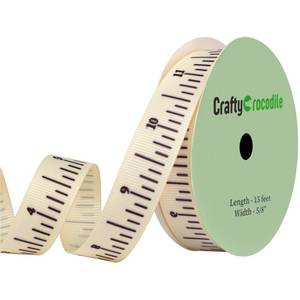 lot 2915 image: Ruler Ribbon for Crafts and Gifts - School, Measuring & Teacher Ribbon - Retail $6